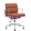 fauteuil de bureau cuir veritable marron