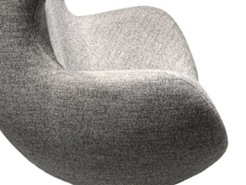 fauteuil egg original sur pied gris