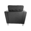 fauteuil design confortable gris fonce design moderne