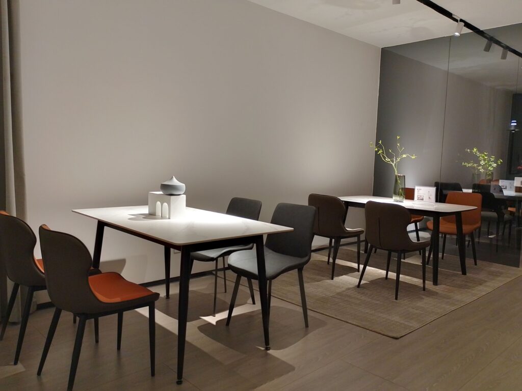 table a manger ceramique inrayable